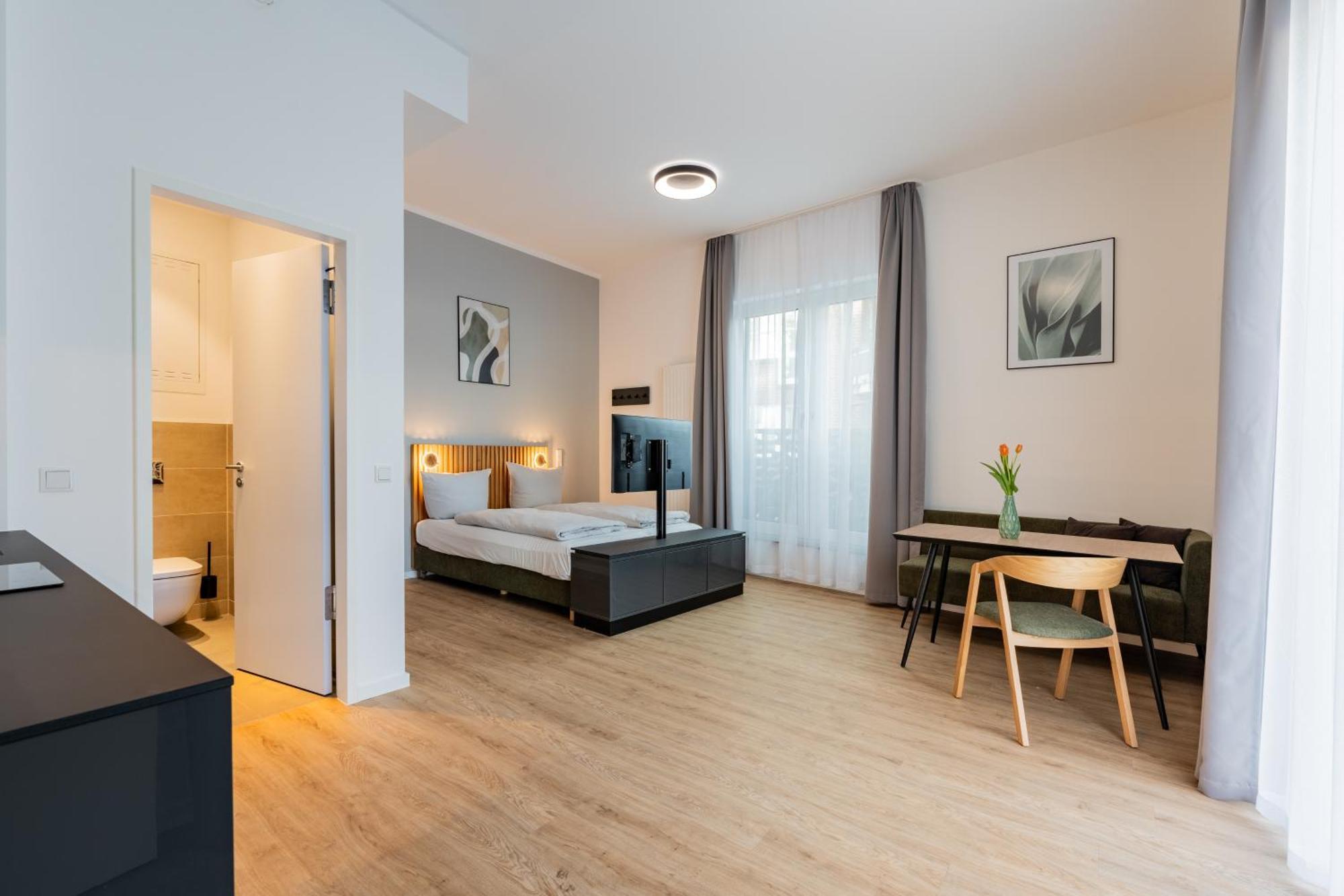 Nena Apartments Berlin Adlershof Buitenkant foto