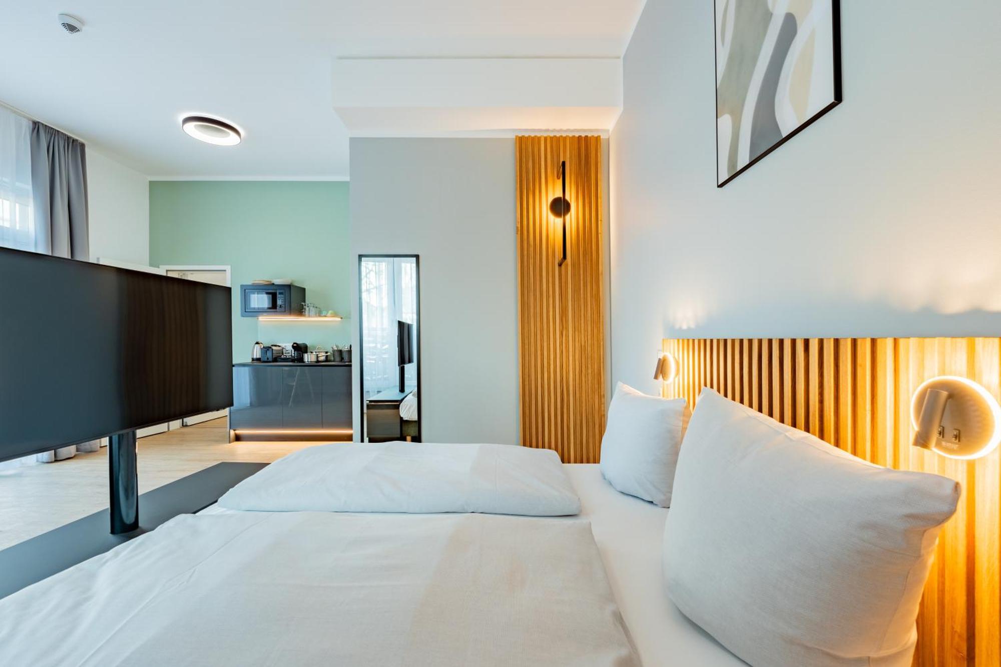 Nena Apartments Berlin Adlershof Buitenkant foto
