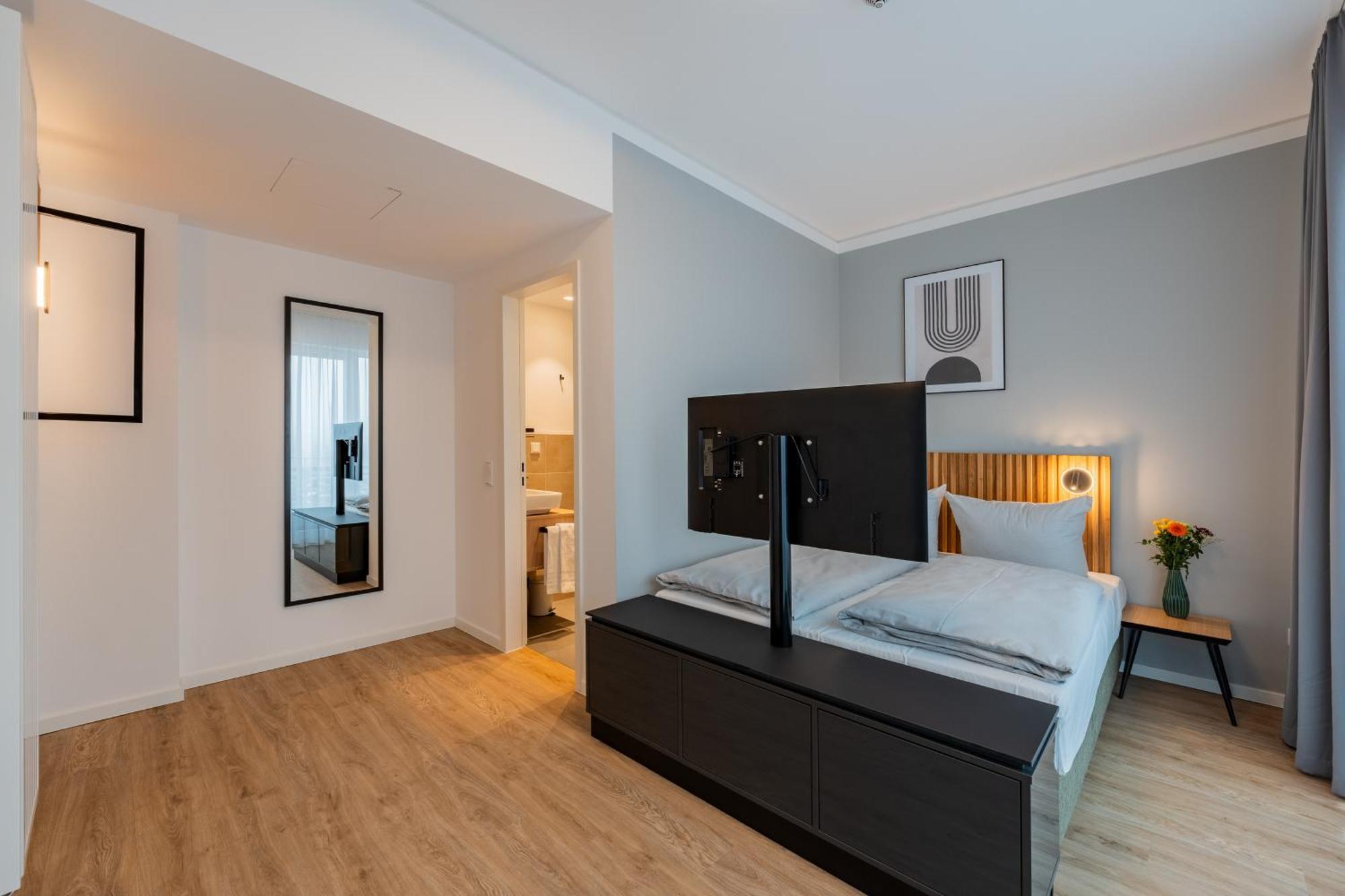 Nena Apartments Berlin Adlershof Buitenkant foto