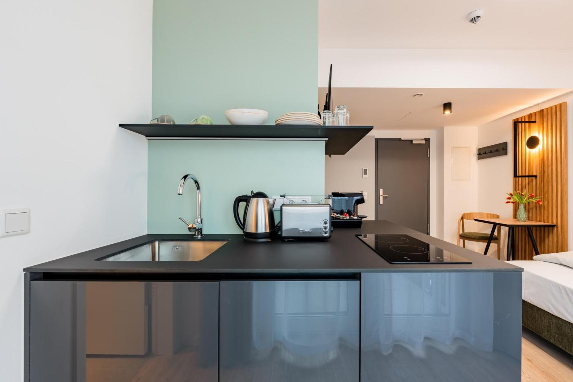 Nena Apartments Berlin Adlershof Buitenkant foto