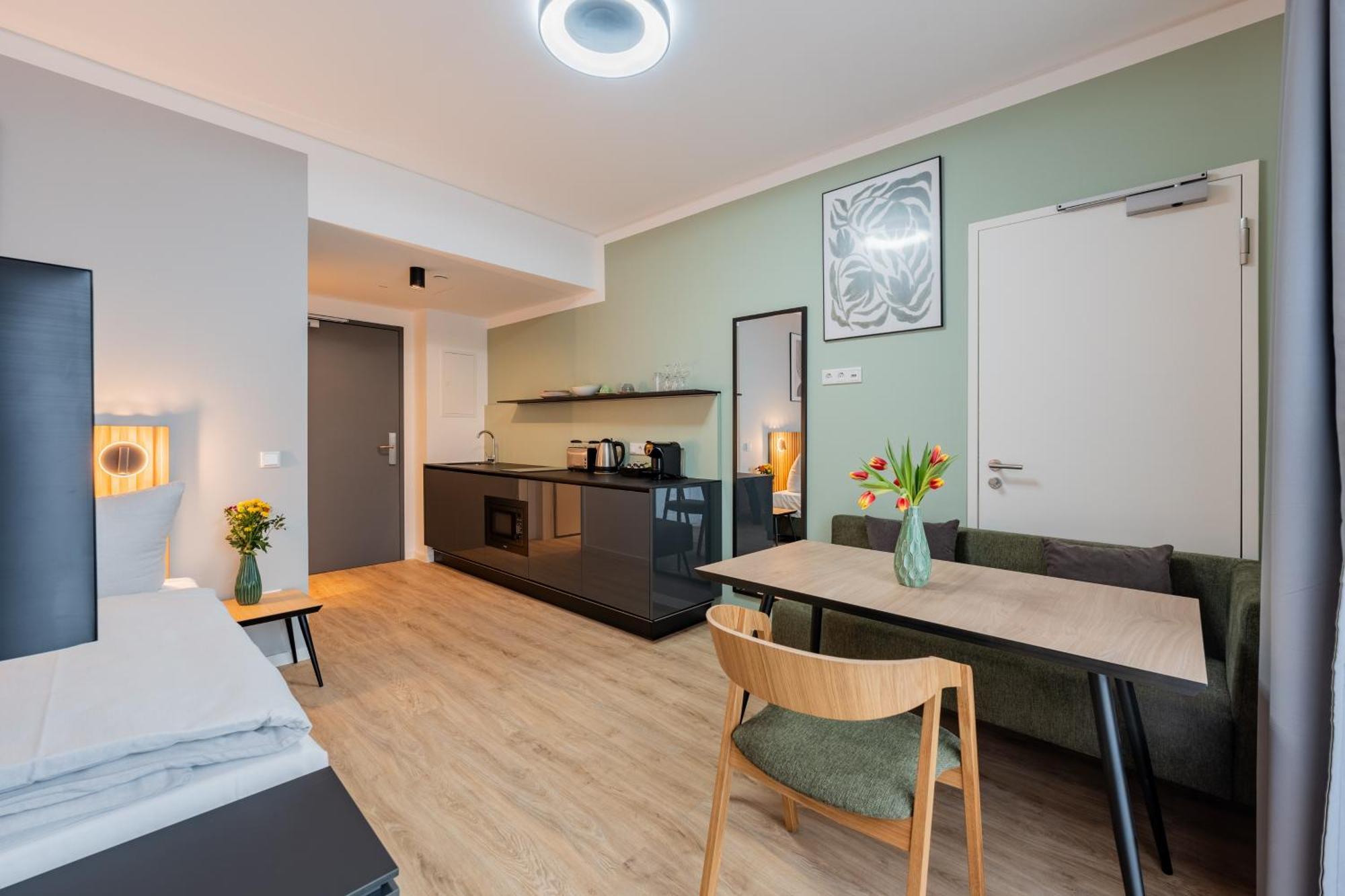 Nena Apartments Berlin Adlershof Buitenkant foto