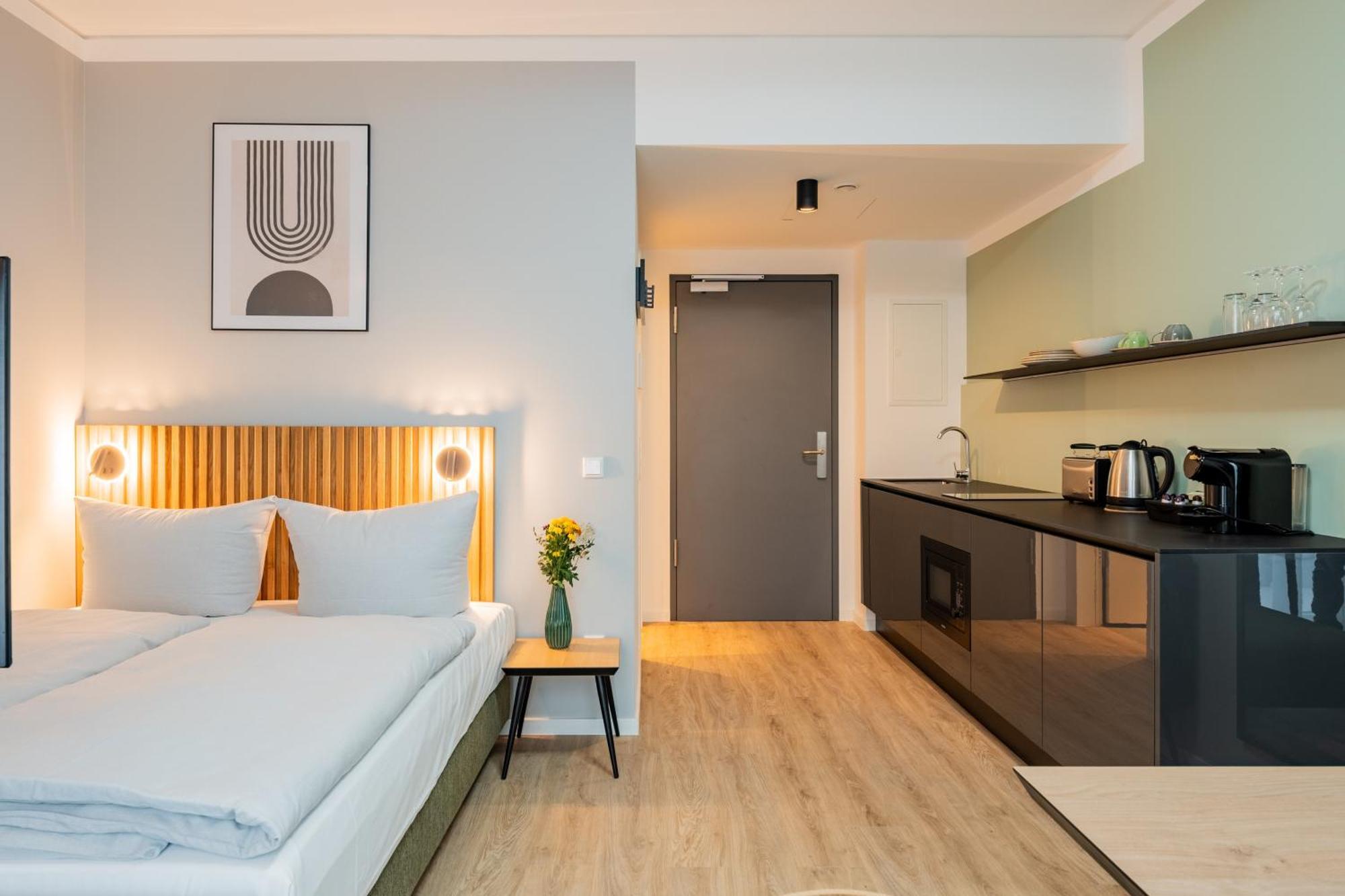 Nena Apartments Berlin Adlershof Buitenkant foto