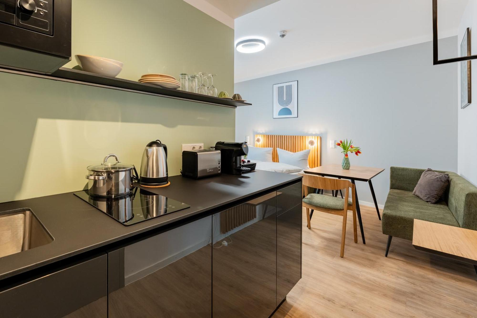 Nena Apartments Berlin Adlershof Buitenkant foto